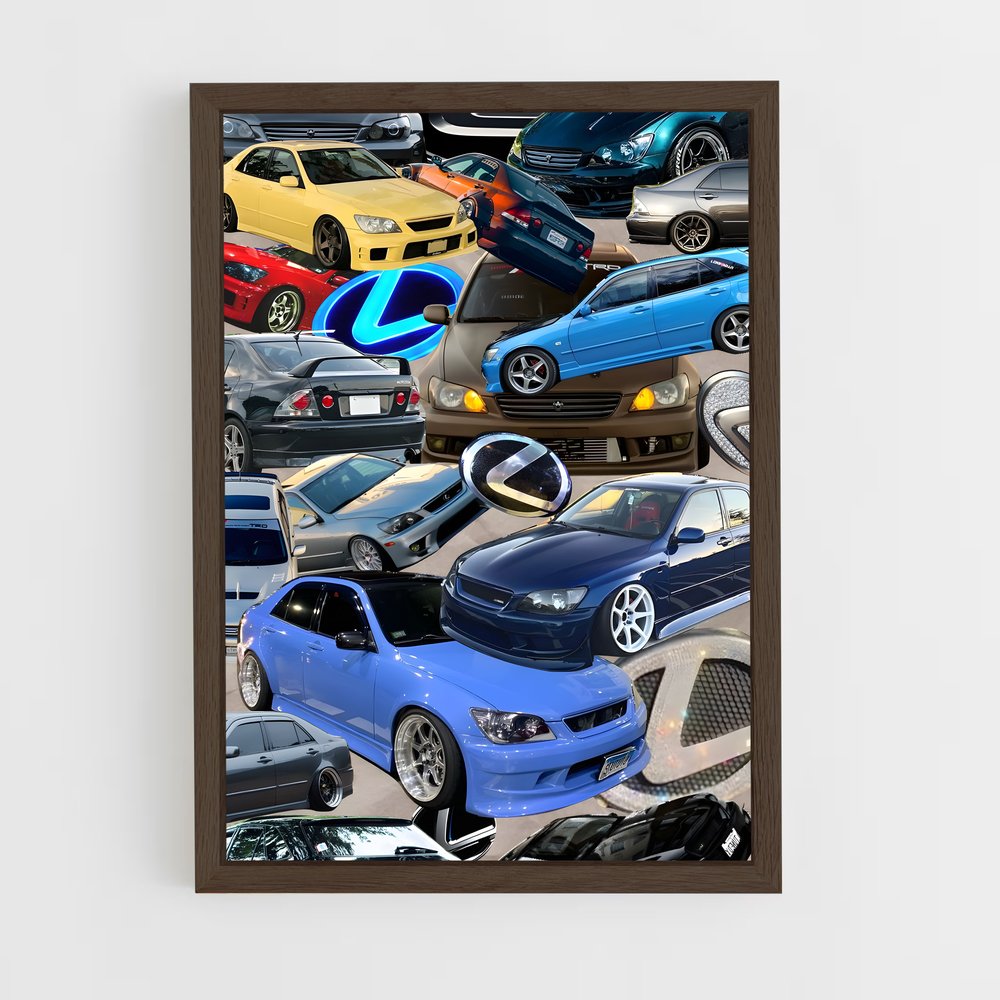 Poster Vitesse Fulgurante – affiche Lexus (vue 5)
